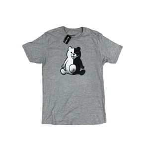 NWT‎ For Fans By Fans Monokuma Bear Gray Short Sleeve Crewneck Size M